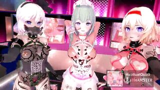 mmd R18 Hypnosis Complete Youmu Sanae de GhostDance Kai Remake whole body graffiti 3d hentai