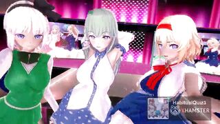 mmd r18 Hypnosis Alice Youmu Sanae de GhostDance Kai_Remake sexy bitch 3d hentai