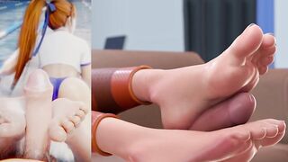 Split Screen Compilation #3 - FOOTJOB