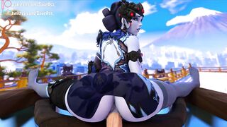 Fucking Widowmaker's delicious pussy 4K (tasty penetration, intense sex, Big Ass, Fuck my pussy) by SaveAss