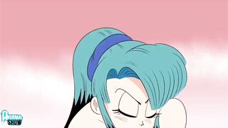 Gogeta x bulchi dragon ball z español latino doblaje anime hentai