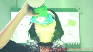 Futunari with two dicks