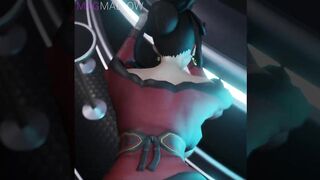 FUTANARI BIG COCK breaking HOT PUSSY - Hard Sex - fucking big ass doggy style, HUGE TITS thirsty for COCK (by MagMallow)