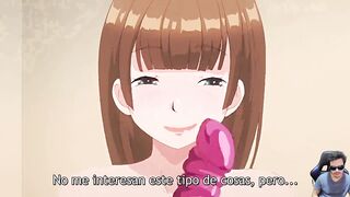 Doble penetración con juguetes sexuales!!