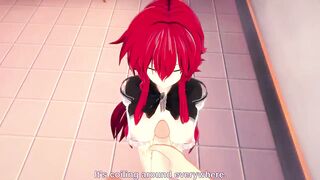 Rias Gremory fucking in the class room | DxD | Part 1 (sucking and titi fuck) (part 2 on premium)