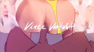 Vince Vanhogh Loop Animation (BRAZZERS YELLOW THONG)