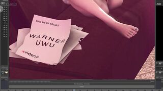 HENTAI PREVIEW Jinx crazy horny teenager fuck herself on camera squirting and futa bbc deepthroat