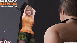Ashley Tickle by Leon pt2 TRAILER Resident Evil 4 Remake Tickling