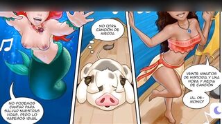 Adult Disney Princess Parody Cartoon Comic, Rule 34 Disney