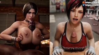 TITS FUCK - PAIZURI (Part 1 of 3) - Split Screen Compilation #12
