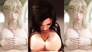 TITS FUCK - PAIZURI (Part 1 of 3) - Split Screen Compilation #12