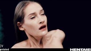 Real Life Hentai - Oh poor sexy girl, her brains been fucked out, body just tool for dirty sex for aliens