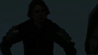 Geralt lost race to Cerys to win her in bed The Witcher 3