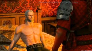 Geralt lost race to Cerys to win her in bed The Witcher 3