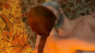 Geralt lost race to Cerys to win her in bed The Witcher 3