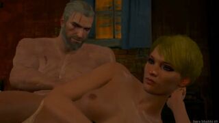 Geralt,s Reunion Sex With Ves The Witcher 3