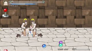 Cute blonde hentai having sex with men in Iris in wond new hentai gameplay