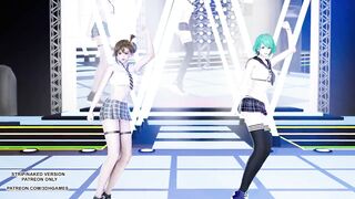[MMD] Taylor Swift - Shake It Off Doa Tamaki Misaki Hot Teen Sexy Dance 4K School Uniform