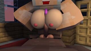 My Minecraft Girlfriend plays with my Dick while Im resting