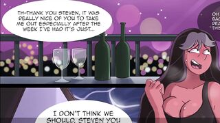 Steven Dates His Indian MILF Doctor Comic Porn