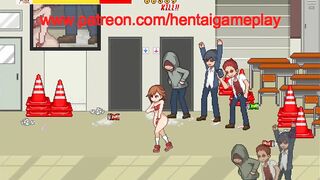 Cute lady hentai having sex with men in new erotic hentai game video