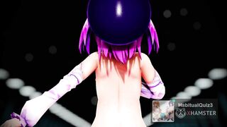mmd r18 Helena Blavatsky Fate Grand Order sexy small tits cheating wife 3d hentai