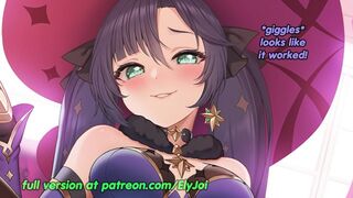 Hentai JOI Preview - Mona shrinks your dick(femdom, feet, humiliation) April patreon exclusive