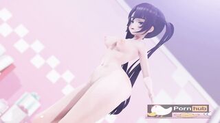 mmd r18 Party Troll Mona Swimsuit 3d hentai she was prank for sex
