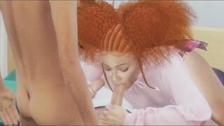 Boondocks - Riley and Pyro Tagteam Jasmine