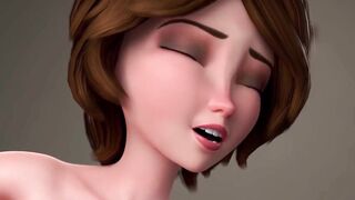 Aunty Cass ( Big Hero 6 ) - Tags lessons: Anal ( 4K )