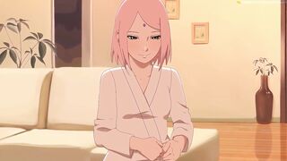 Naruto looks after lonely Sakura. A sweet secret