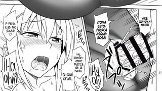 KAZUMA X MEGUMIN X DARKNESS - Konosuba Night Explosions - Doujin in Spanish