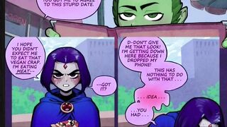 Teen Titans - Beast Boy and Raven's Dates