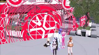 Giantess Steals and Swallows Tinies - Giantess Vore (MMD Animation)