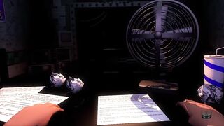 toy bonnie under desck