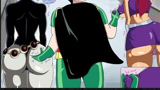 Teen Titans Pt.1 - Robin New Power Big Cock