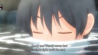 Bathe in hot spring with sexy virgin girl with big boobs and big ass fuck hardcore dick henrai anime