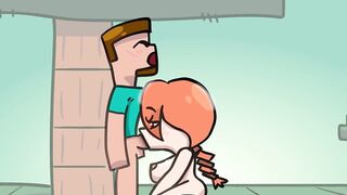 BEST MINECRAFT TITS AND DICKS! minecraft Alex and Steve