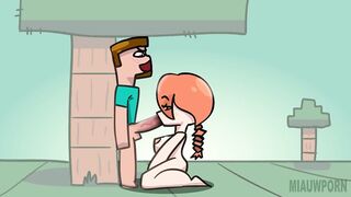 BEST MINECRAFT TITS AND DICKS! minecraft Alex and Steve