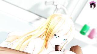 Eye Contact Blowjob (Hentai 3D)