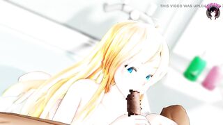 Eye Contact Blowjob (Hentai 3D)