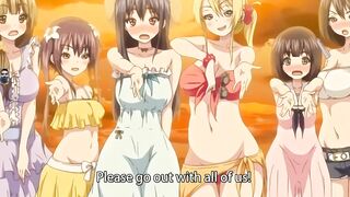 Gangbang My six sexy horny virgin step sisters small tits and ass first time big dick anime hentai