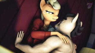 HornyForest - There's a thief in the barn! (AppleJack and Filthy Rich)