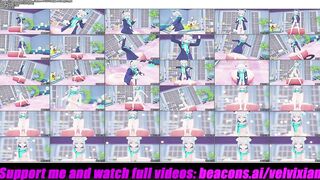 Sunaookami Shiroko - Dance + POV Footjob & Cowgirl (3D HENTAI)