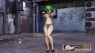mmd r18 Bunny Style Tatsumaki sexy bitch princess cum swallow for the king goblin 3d hentai