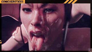 Kitana Bein Facefucked Hard! Mortal Kombat Porn Animations!