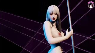 Sexy Dance From Korean Beauty (3D HENTAI)