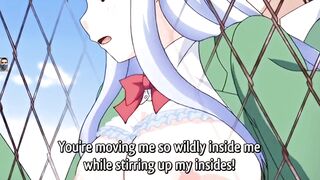 Fuck sexy virgin schoolgirl on school roof big boobs and ass first time sex big dick anime hentai