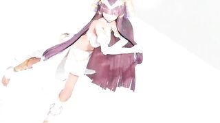 Ramesses II Kawaii Strike Hentai Undress Dancing Egyptian Girl Model MMD 3D White Bangles Color Edit Smixix