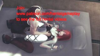 Katarina lol cosplay hentai having sex with a man in gameplay